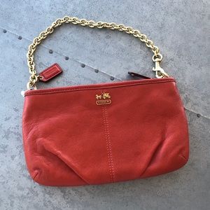 Small orange Coach bag NWOT